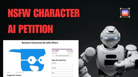 character ai nsfw petition|Character AI NSFW Petition: In